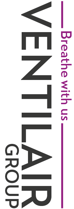 logo Ventilair 2021 breathe with us schuin def